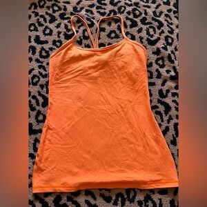 Size 8 Lululemon Power Y Tank *Luon Light Pizzaz